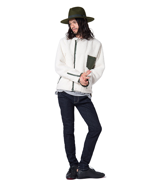 glamb（グラム）の「Sandy skinny denim（デニムパンツ・メンズ・インディゴブルー/ブラック・4/1/3/2/0）」の9枚目の写真