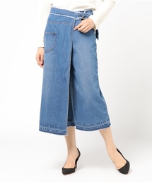 CUBE SUGAR | 10オンスデニム リメイクラップデニムパンツ(デニムパンツ)