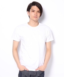 AMERICAN RAG CIE | VELVA SHEEN×AMERICAN RAG CIE ヴェルバ　シーン / 108-VVS-PKT TEE2(Tシャツ/カットソー)