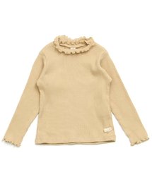 apres les cours | 衿メロウリブニットTシャツ(Tシャツ/カットソー)