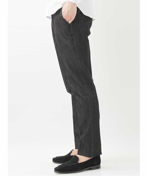 MICHEL KLEIN HOMME   （ミッシェルクランオム）の「プレビアスラックス（その他パンツ・メンズ・ネイビー/カーキ/ブラック・46/50/44/48/52）」の6枚目の写真