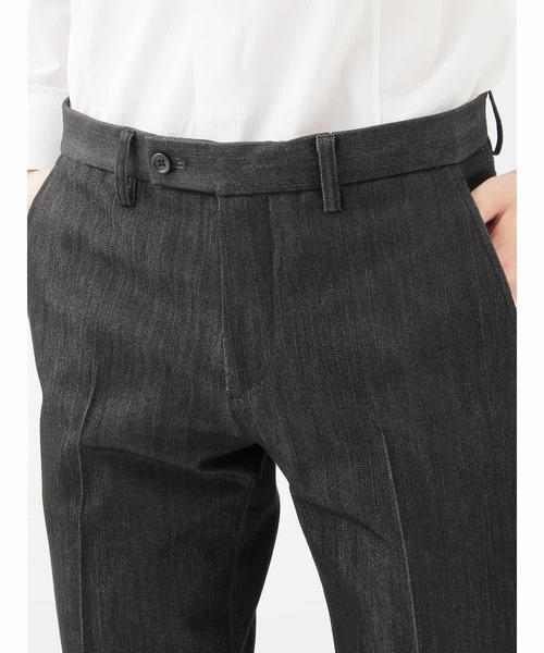 MICHEL KLEIN HOMME   （ミッシェルクランオム）の「プレビアスラックス（その他パンツ・メンズ・ネイビー/カーキ/ブラック・46/50/44/48/52）」の9枚目の写真
