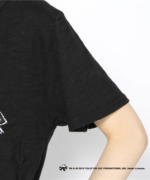 LOVE BOAT(ラブ・ボート)の「FELIX Tシャツ(Tシャツ/カットソー・レディース・ブラック系/グレー系2/ホワイト系・FREE)」の7枚目の写真