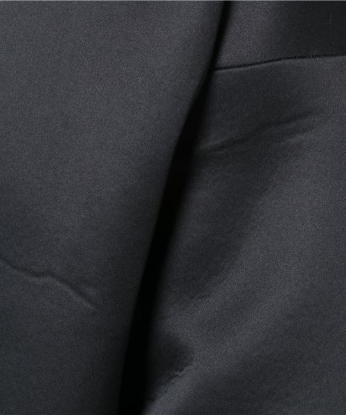 M y u（ミュー）の「お洒落なバックフリルロングコート★軽量アウター大人可愛いコーディガン♪（ダウンジャケット/コート・レディース・ブラック/グレー/ネイビー/ピンク/ベージュ・FREE）」の10枚目の写真