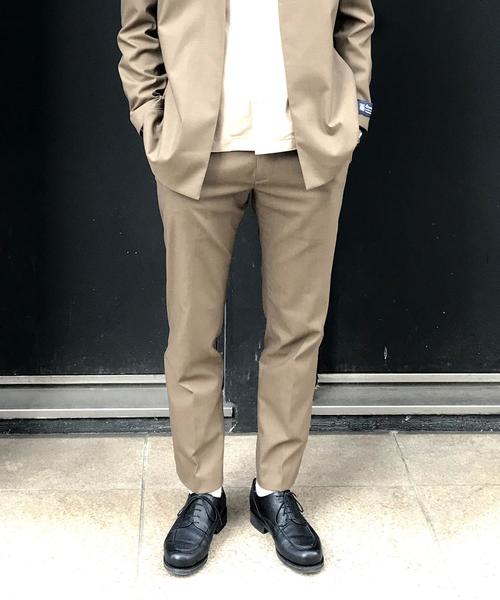 ADAM ET ROPE'（アダムエロペ）の「CARREMAN スリムスラックス（スラックス・メンズ・ブラック/ダークブラウン/ベージュ/ネイビー/グレー・S/M/L）」の4枚目の写真