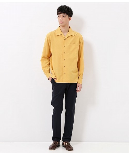 ADAM ET ROPE'（アダムエロペ）の「CARREMAN スリムスラックス（スラックス・メンズ・ブラック/ダークブラウン/ベージュ/ネイビー/グレー・S/M/L）」の20枚目の写真