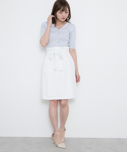 PROPORTION BODY DRESSING - プロポーションボディドレッシングビジュートップスリブカーディガン PROPORTION BODY DRESSING（プロポーションボディドレッシング