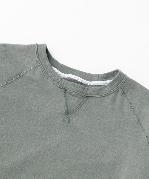 UNITED ARROWS & SONS（ユナイテッドアローズアンドサンズ）の「UNITED ARROWS & SONS（ユナイテッドアローズ＆サンズ）FRENCH TERRY CREW（スウェット・メンズ・ネイビー/ダークグレー・LARGE/SMALL/MEDIUM）」の8枚目の写真