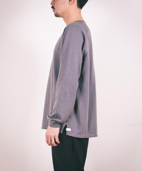 UNITED ARROWS & SONS（ユナイテッドアローズアンドサンズ）の「UNITED ARROWS & SONS（ユナイテッドアローズ＆サンズ）FRENCH TERRY CREW（スウェット・メンズ・ネイビー/ダークグレー・LARGE/SMALL/MEDIUM）」の4枚目の写真