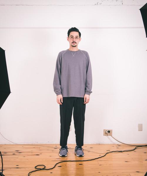 UNITED ARROWS & SONS（ユナイテッドアローズアンドサンズ）の「UNITED ARROWS & SONS（ユナイテッドアローズ＆サンズ）FRENCH TERRY CREW（スウェット・メンズ・ネイビー/ダークグレー・LARGE/SMALL/MEDIUM）」の3枚目の写真