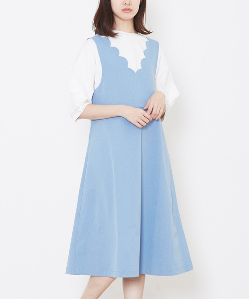 POU DOU DOU（プードゥドゥ）の「スカラップフレアジャンスカ