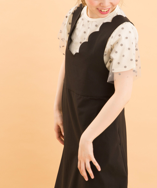 POU DOU DOU（プードゥドゥ）の「スカラップフレアジャンスカ