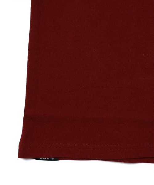 JOEY HYSTERIC（ジョーイヒステリック）の「MOTEL pt ポロSH（ポロシャツ・キッズ・ブラウン/ネイビー/レッド・X-SMALL/SMALL/MEDIUM）」の9枚目の写真