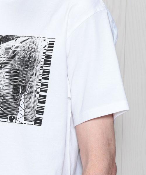 C.E（シーイー）の「＜C.E＞TELEPHONY T-SHIRT/Tシャツ ◆（Tシャツ/カットソー・メンズ・ホワイト/ブラック・MEDIUM/LARGE/X-LARGE）」の9枚目の写真