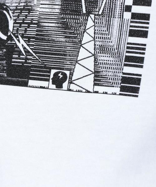 C.E（シーイー）の「＜C.E＞TELEPHONY T-SHIRT/Tシャツ ◆（Tシャツ/カットソー・メンズ・ホワイト/ブラック・MEDIUM/LARGE/X-LARGE）」の4枚目の写真