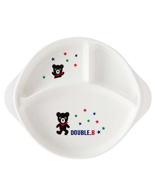 DOUBLE_B(ダブルビー)の「ベビー食器プレート(マグ/哺乳瓶/お食事グッズ)」|ホワイト