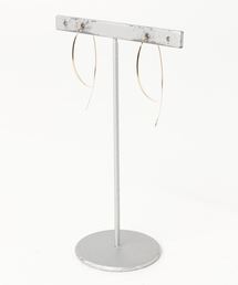 K18・K14WGティアドロップピアス（ピアス（両耳用））｜con affetto