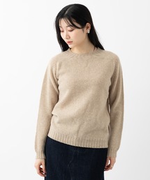 Harley of Scotland（ハーレーオブスコットランド）の「Harley of Scotland クルーネックセーター スーパーソフトウール（ニット/セーター）」