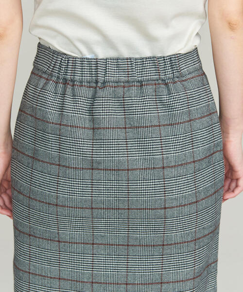 BEAUTY&YOUTH UNITED ARROWS（ビューティーアンドユースユナイテッドアローズ）の「BY チェックアシンメトリータイトスカート ◆（スカート・レディース・グレー・MEDIUM/SMALL）」の11枚目の写真