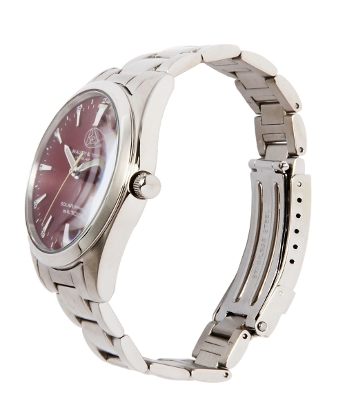 BEAUTY&YOUTH UNITED ARROWS（ビューティーアンドユースユナイテッドアローズ）の「BYW スポーツ ソーラー ◆（アナログ腕時計・メンズ・ブラック/ワインレッド/ネイビー・フリー）」の4枚目の写真