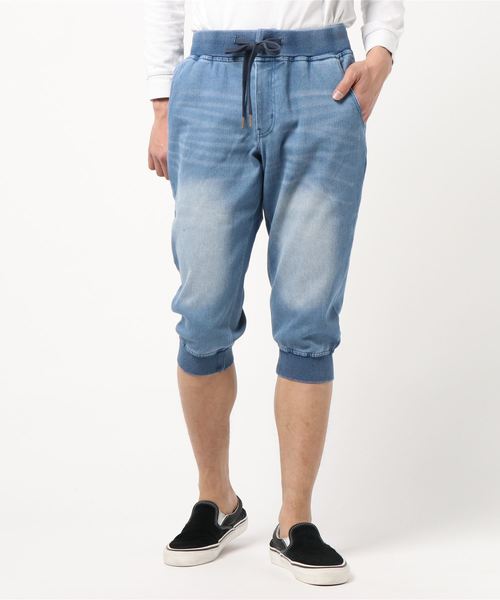 パンツ 「ウエストゴム」イージーケアライトストレッチテーパード 