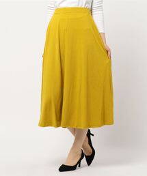 KOBE LETTUCE | [ロング丈・マキシ丈]カットソーマキシフレアスカート(スカート)