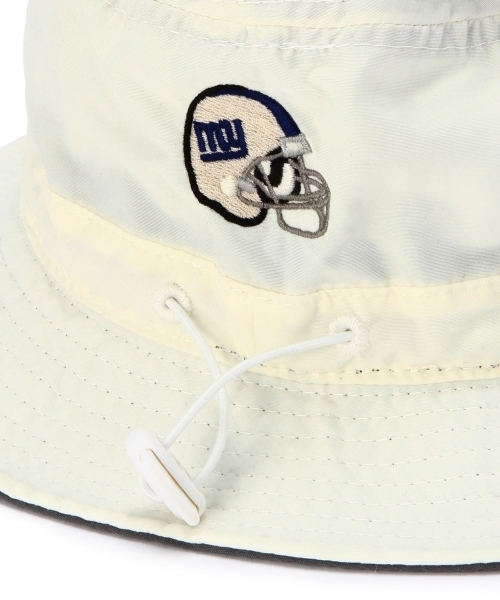 BEAUTY&YOUTH UNITED ARROWS（ビューティーアンドユースユナイテッドアローズ）の「＜INFDforBY＞ BUCKET HAT/ハット（ハット・メンズ・ホワイト/ネイビー・ONE）」の5枚目の写真