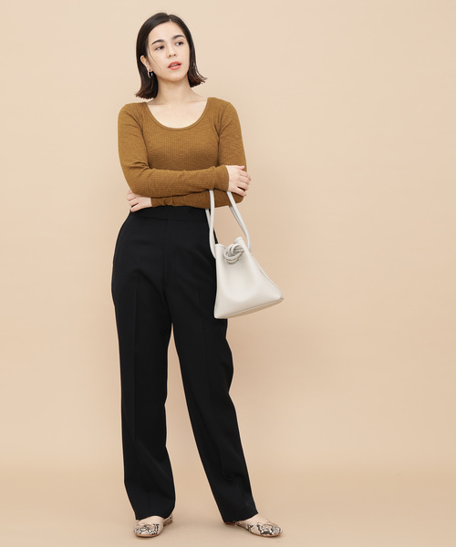 ADAM ET ROPE'(アダムエロペ)の「アニマルバレエ(バレエシューズ・レディース・ブラック/ベージュ・22.5cm/23.5cm/24.5cm/23.0cm/24.0cm)」の10枚目の写真