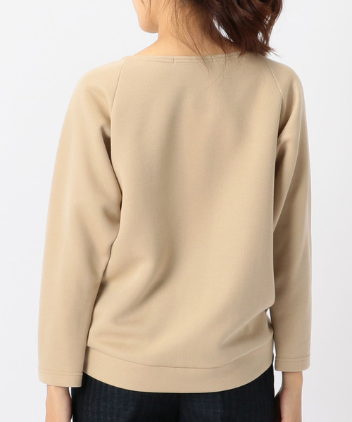 Liesse(リエス)の「ウエストギャザーブラウス(シャツ/ブラウス・レディース・スミクロ/ベージュ/ボルドー・FREE)」の5枚目の写真