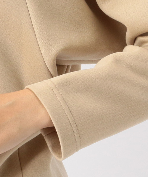 Liesse(リエス)の「ウエストギャザーブラウス(シャツ/ブラウス・レディース・スミクロ/ベージュ/ボルドー・FREE)」の7枚目の写真