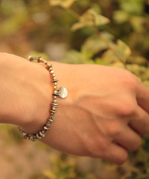 amp japan（アンプジャパン）の「Star Bracelet(ビーズ ブレスレット)（ブレスレット・メンズ・シルバー×ゴールド/シルバー×ブラック/ゴールド系その他・FREE）」の3枚目の写真