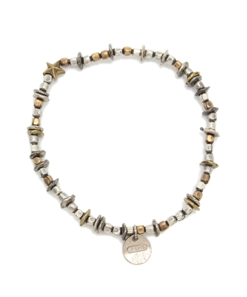 amp japan（アンプジャパン）の「Star Bracelet(ビーズ ブレスレット)（ブレスレット・メンズ・シルバー×ゴールド/シルバー×ブラック/ゴールド系その他・FREE）」の8枚目の写真