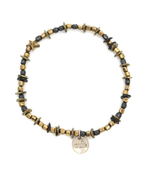 amp japan（アンプジャパン）の「Star Bracelet(ビーズ ブレスレット)（ブレスレット・メンズ・シルバー×ゴールド/シルバー×ブラック/ゴールド系その他・FREE）」の5枚目の写真