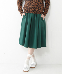 Ray BEAMS | Ray BEAMS / ミドル丈 ギャザースカート(スカート)