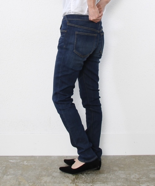 coen（コーエン）の「ストレッチデニムスキニー（デニムパンツ・レディース・ネイビー/コバルトブルー・LARGE/SMALL/MEDIUM）」の4枚目の写真