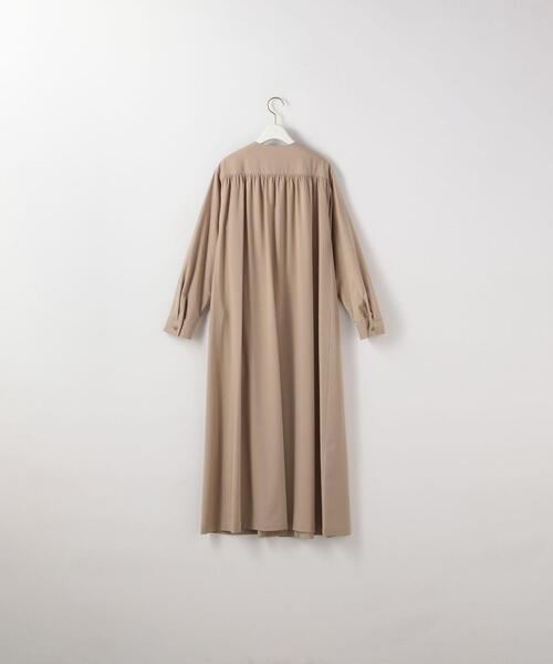 Steven Alan（スティーブンアラン）の「＜Steven Alan＞GATHER MAXI DRESS/ワンピース（ワンピース・レディース・ベージュ/ネイビー・SMALL/MEDIUM）」の8枚目の写真