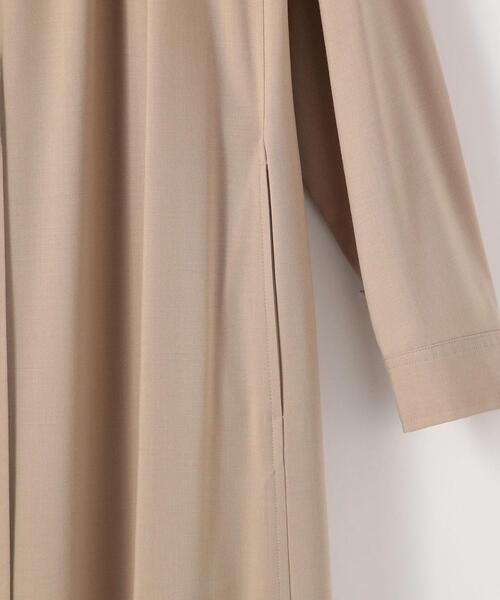 Steven Alan（スティーブンアラン）の「＜Steven Alan＞GATHER MAXI DRESS/ワンピース（ワンピース・レディース・ベージュ/ネイビー・SMALL/MEDIUM）」の4枚目の写真