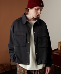 EMMA CLOTHES | オーバーサイズ 袖ボリューム CPO オーバーサイズ コーチ ジャケット/ショートブルゾン/フライトジャケット(EMMA CLOTHES)(ブルゾン)