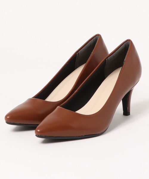 KOBE LETTUCE（コウベレタス）の「ポインテッドトゥ7ｃｍヒールパンプス（パンプス・レディース・ブラック/ベージュ/ターコイズブルー/シルバー/ラベンダー/ホワイト系その他/ブラック系その他/オレンジ系その他/グレイッシュベージュ/マスタード/アイボリー/ブラウン系その他/ブラック系その他2/ベージュ系その他/グリーン系その他3/その他/キャメル・LL/S/M/L）」の20枚目の写真