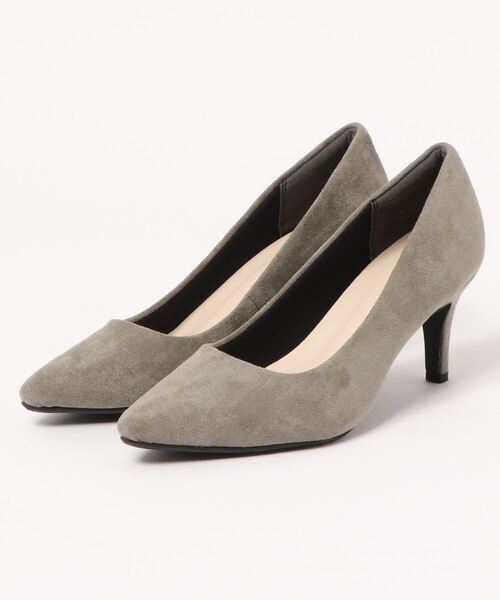 KOBE LETTUCE（コウベレタス）の「ポインテッドトゥ7ｃｍヒールパンプス（パンプス・レディース・ブラック/ベージュ/ターコイズブルー/シルバー/ラベンダー/ホワイト系その他/ブラック系その他/オレンジ系その他/グレイッシュベージュ/マスタード/アイボリー/ブラウン系その他/ブラック系その他2/ベージュ系その他/グリーン系その他3/その他/キャメル・LL/S/M/L）」の19枚目の写真