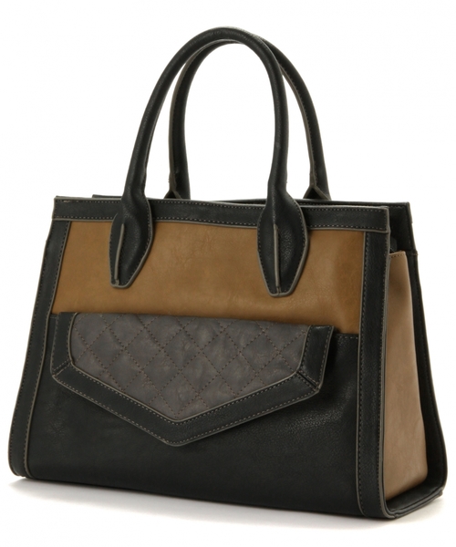 Another Edition（アナザーエディション）の「AE カブセQLT　TOTE ◆（ショルダーバッグ・レディース・ブラック/ネイビー・フリー）」の11枚目の写真