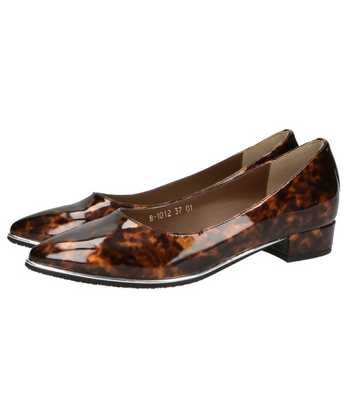 ORiental TRaffic（オリエンタルトラフィック）の「レイン★メタリックラインレインパンプス★R-1012（レインシューズ・レディース・ピンク/ブラウン/ブラック・35/36/37/41/42/39/38/34/40/43/33）」の5枚目の写真