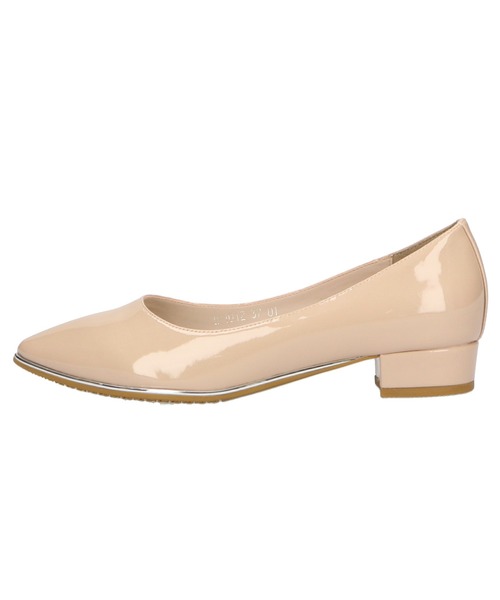 ORiental TRaffic（オリエンタルトラフィック）の「レイン★メタリックラインレインパンプス★R-1012（レインシューズ・レディース・ピンク/ブラウン/ブラック・35/36/37/41/42/39/38/34/40/43/33）」の9枚目の写真