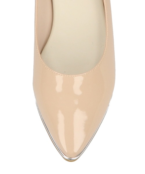 ORiental TRaffic（オリエンタルトラフィック）の「レイン★メタリックラインレインパンプス★R-1012（レインシューズ・レディース・ピンク/ブラウン/ブラック・35/36/37/41/42/39/38/34/40/43/33）」の14枚目の写真