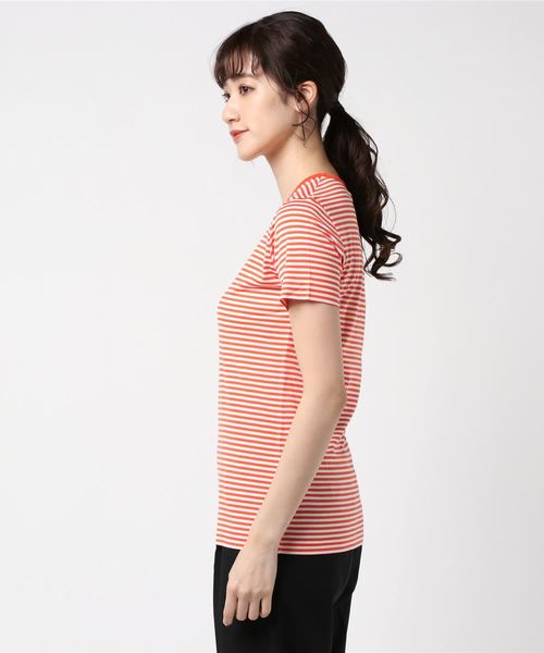 SUNSPEL（サンスペル）の「SUNSPEL / WOMEN’S Q82 STRIPE（Tシャツ/カットソー・レディース・ライトブルー/レッド/ワインレッド・1/2）」の16枚目の写真