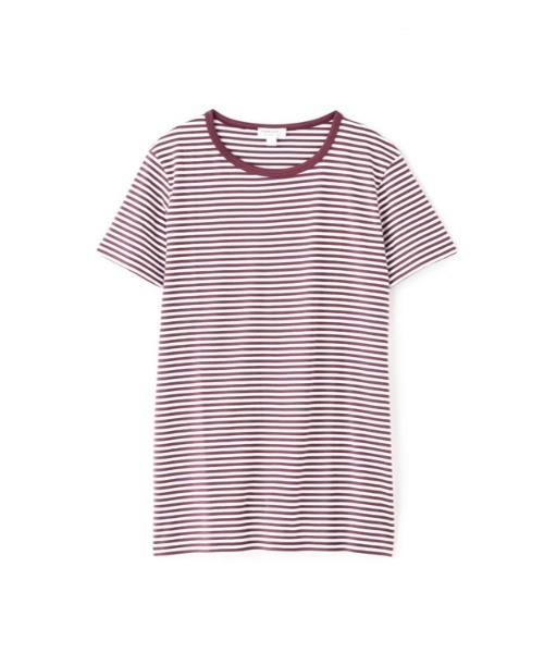SUNSPEL（サンスペル）の「SUNSPEL / WOMEN’S Q82 STRIPE（Tシャツ/カットソー・レディース・ライトブルー/レッド/ワインレッド・1/2）」の3枚目の写真
