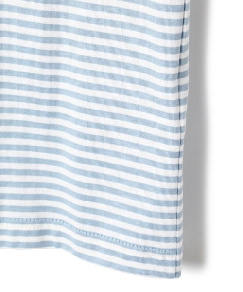 SUNSPEL（サンスペル）の「SUNSPEL / WOMEN’S Q82 STRIPE（Tシャツ/カットソー・レディース・ライトブルー/レッド/ワインレッド・1/2）」の12枚目の写真