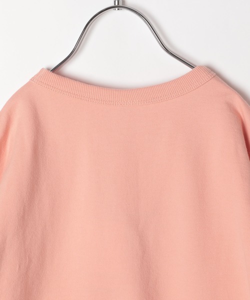 Champion(チャンピオン)の「【Champion(チャンピオン)】ワイドロゴTee(KIDS)(Tシャツ/カットソー・キッズ・ブラック/オフホワイト/ピンク・MEDIUM/LARGE/X-LARGE/XX-LARGE)」の4枚目の写真