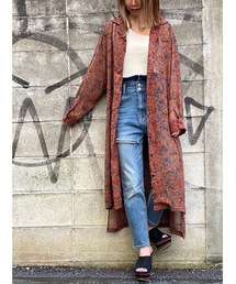 one way | ペイズリーシアーガウン(その他アウター)