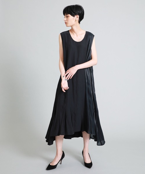セール Muller Tuck Dress Mlf613p ワンピース Muller Of Yoshiokubo ミュラーオブヨシオクボ のファッション通販 Zozotown